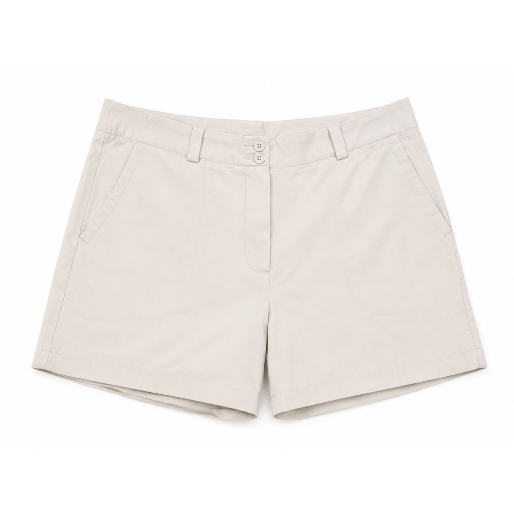 Nike Golf Dri-FIT Khaki Beige Golf Shorts Women's Size 12 Athletic Performance